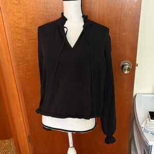 Elegant Black Women's Blouse